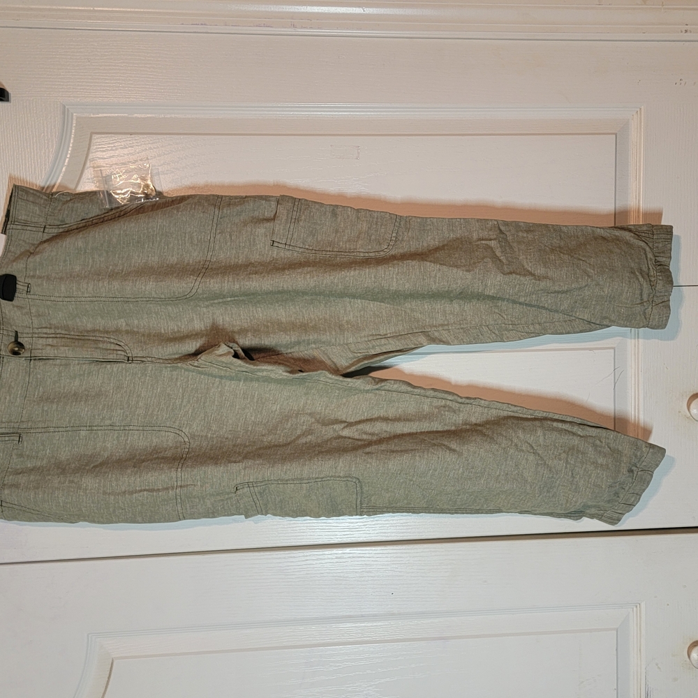 SO Cream Track Pants with Straight Cut